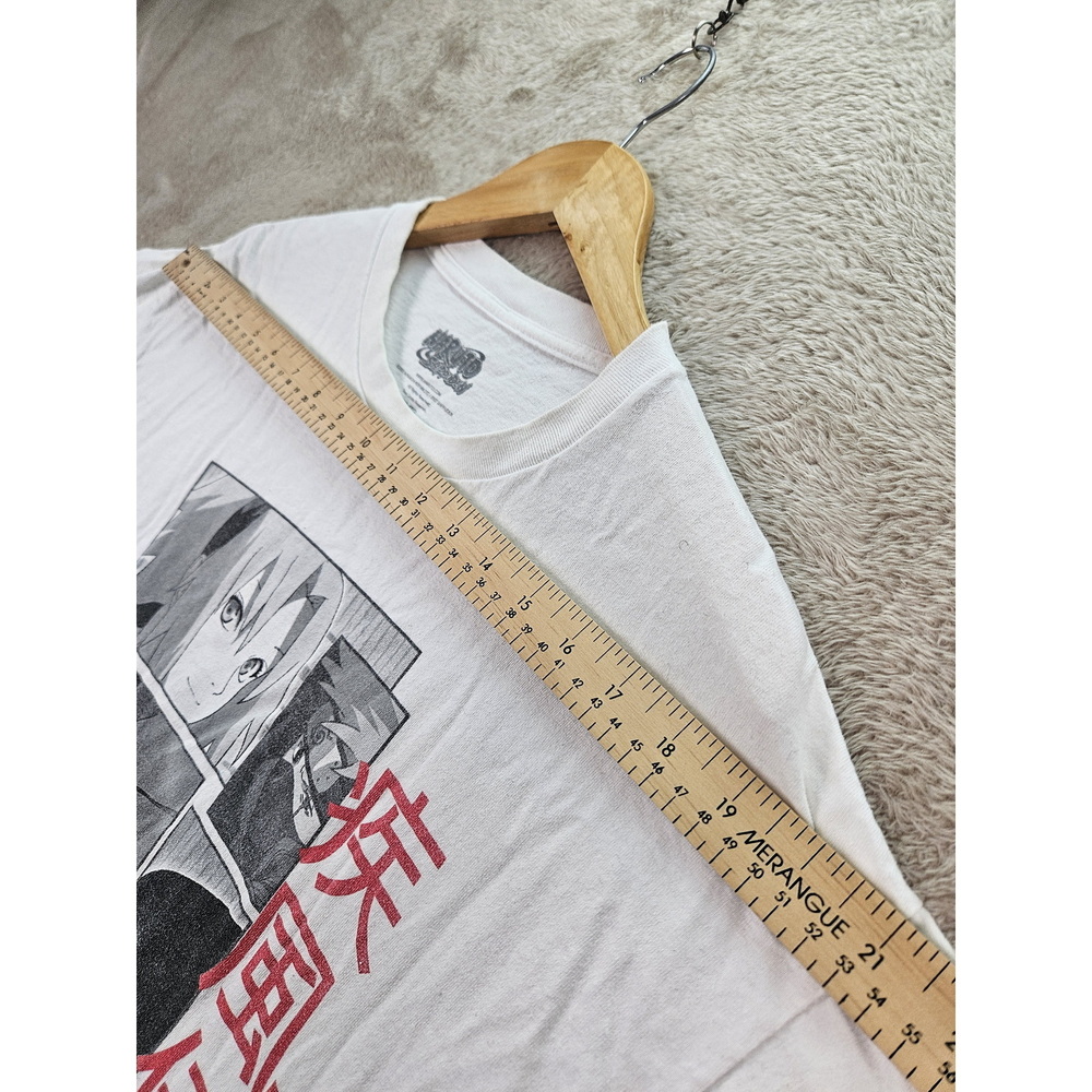 2007 Naruto Shippuden Graphic Tee Sakura Naruto Sasuke T-shirt Size XL - Picture 8 of 10